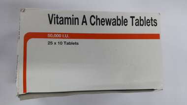 VITAMIN A CHEWABLE TABLET