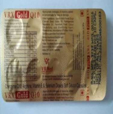 VRX GOLD Q10 SOFTGELATIN CAPSULE