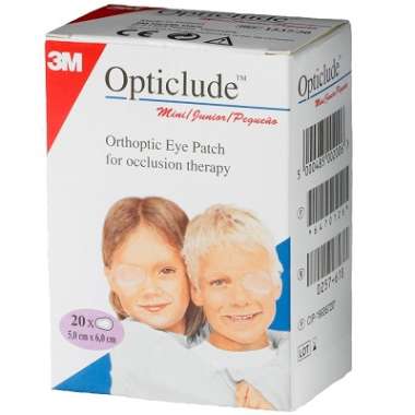 3M OPTICLUDE ORTHOPTIC EYE PATCH CHILD