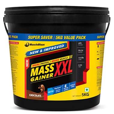 MUSCLEBLAZE MASS GAINER XXL POWDER CHOCOLATE