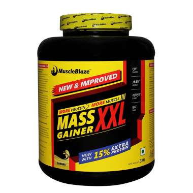 MUSCLEBLAZE MASS GAINER XXL POWDER BANANA