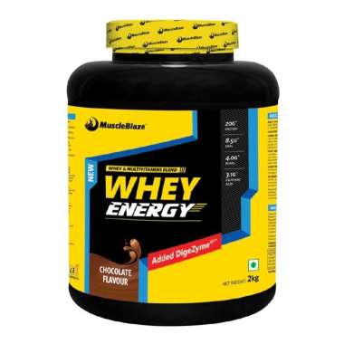 MUSCLEBLAZE WHEY ENERGY WITH DIGEZYME POWDER CHOCOLATE