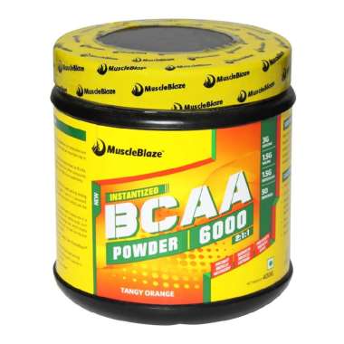 MUSCLEBLAZE BCCA 6000 POWDER ORANGE