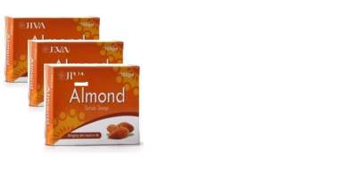 JIVA ALMOND SCRUB SOAP PACK OF 4