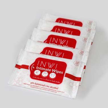 INWI-INTIMATE WIPES -PACK OF 5