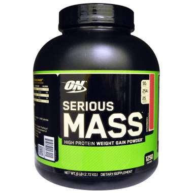 OPTIMUM NUTRITION SERIOUS MASS STRAWBERRY