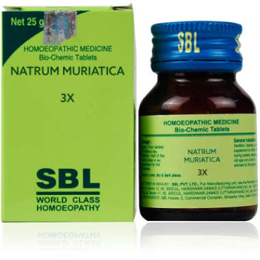 NATRUM MURIATICUM BIOCHEMIC TABLET 3X