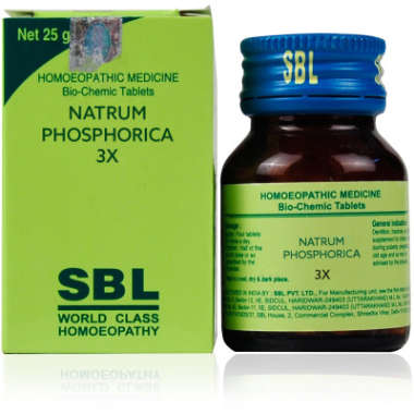 NATRUM PHOSPHORICUM BIOCHEMIC TABLET 3X