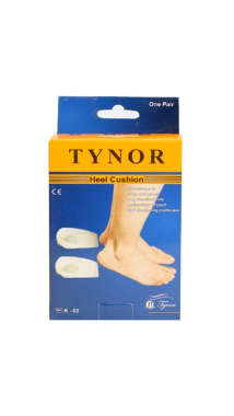 TYNOR K-02 HEEL CUSHION SILICON (PAIR) MEDIUM