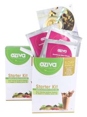 OZIVA NUTRITIONAL MEAL SHAKE (MEAL REPLACEMENT) FOR WOMEN 5 DAY STARTER KIT