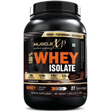 MUSCLEXP 100% WHEY ISOLATE POWDER DOUBLE CHOCOLATE