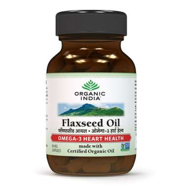 ORGANIC INDIA FLAXSEED OIL CAPSULE