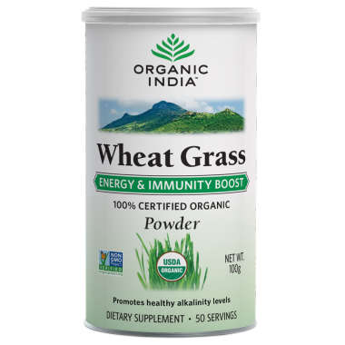 ORGANIC INDIA WHEAT GRASS POWDER