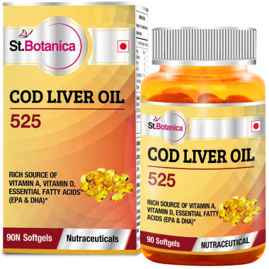 ST.BOTANICA COD LIVER OIL 525 CAPSULE