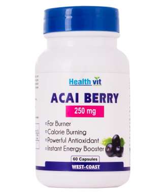 HEALTHVIT ACAI BERRY 250MG CAPSULE