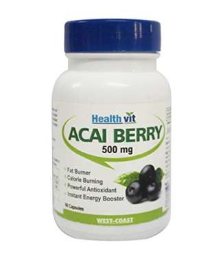 HEALTHVIT ACAI BERRY 500MG CAPSULE