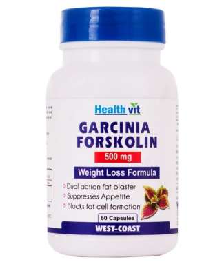 HEALTHVIT GARCINIA FORSKOLIN 500MG CAPSULE