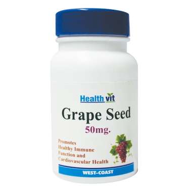 HEALTHVIT GRAPE SEED 50MG CAPSULE