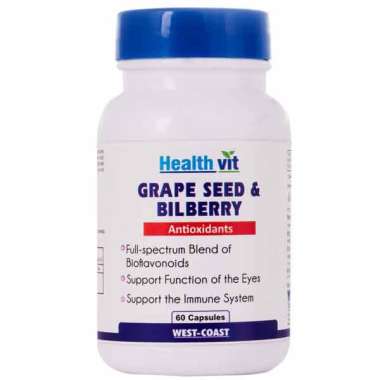 HEALTHVIT GRAPE SEED & BILBERRY CAPSULE