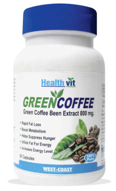 HEALTHVIT GREEN COFFEE 800MG CAPSULE