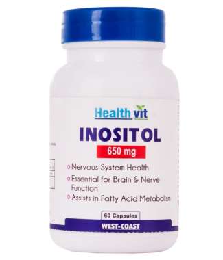 HEALTHVIT INOSITOL 650MG CAPSULE