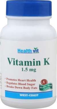 HEALTHVIT VITAMIN K 1.5MG CAPSULE