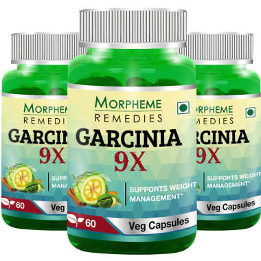 MORPHEME GARCINIA 9X CAPSULE (PACK OF 3)