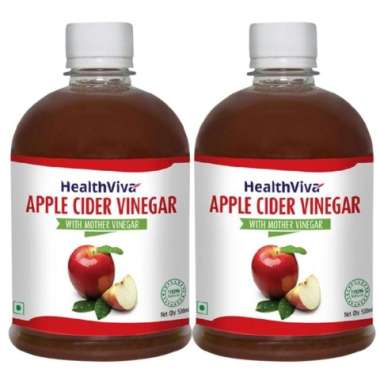 HEALTHVIVA APPLE CIDER VINEGAR (PACK OF 2)