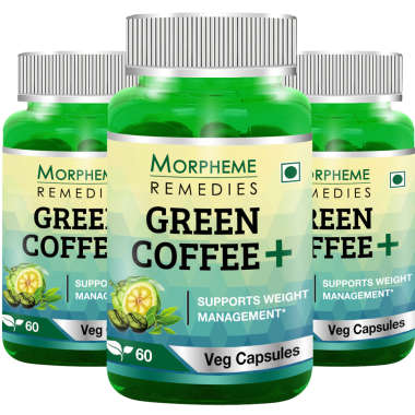 MORPHEME GREEN COFFEE+ (PACK OF 3) CAPSULE