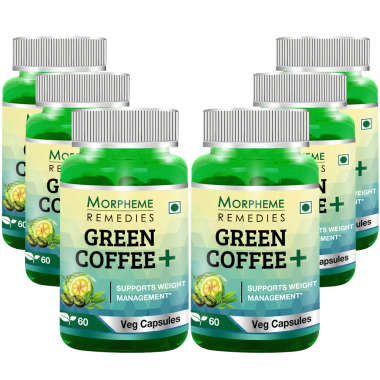 MORPHEME GREEN COFFEE+(PACK OF 6) CAPSULE