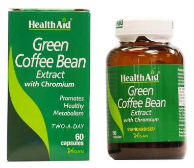 HEALTHAID GREEN COFFEE BEAN EXTRACT WITH CHROMIUM CAPSULE