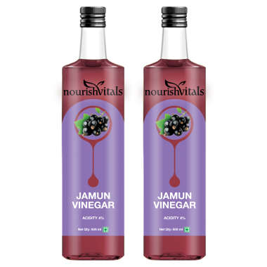 NOURISHVITALS JAMUN VINEGAR (PACK OF 2)