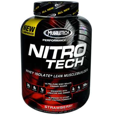 MUSCLETECH NITROTECH PERFORMANCE SERIES STRAWBERRY