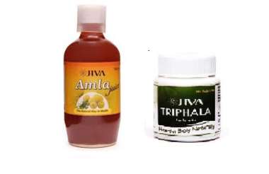 JIVA TRIPHALA TABLET-60 WITH AMLA JUICE-500ML