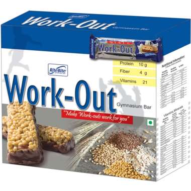 RITEBITE WORK-OUT SUGAR FREE BAR