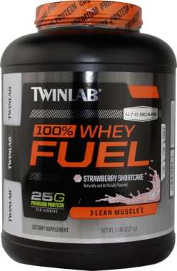 TWINLAB 100% WHEY FUEL STRAWBERRY SHORTCAKE