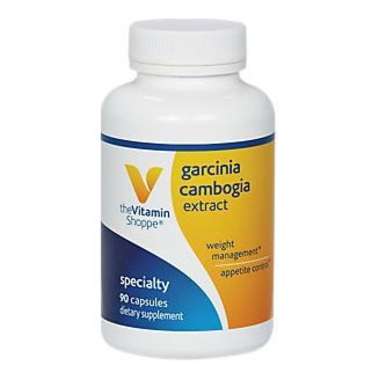 THE VITAMIN SHOPPE GARCINIA CAMBOGIA EXTRACT (60%HCA) CAPSULE