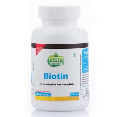 VISTA NUTRITION BIOTIN 10000MCG CAPSULE