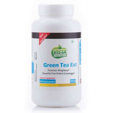 VISTA NUTRITION GREEN TEA EXTRACT 400MG CAPSULE