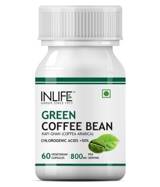 INLIFE GREEN COFFEE BEAN EXTRACT 800MG CAPSULE