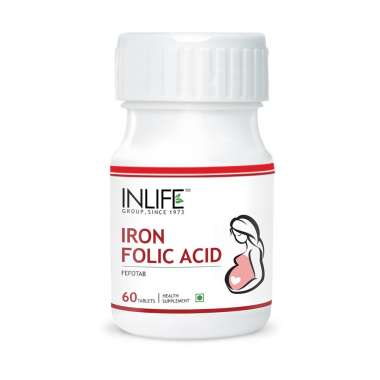 INLIFE IRON FOLIC ACID TABLET