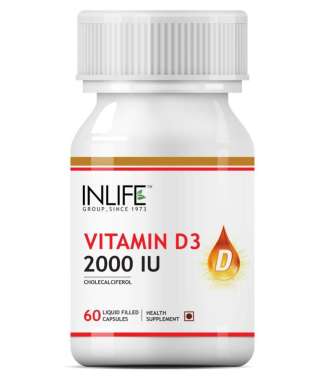 INLIFE VITAMIN D3 2000IU CAPSULE