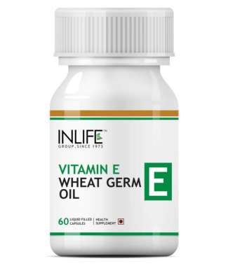 INLIFE VITAMIN E WHEAT GERM OIL CAPSULE