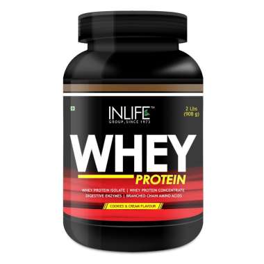 INLIFE WHEY PROTEIN POWDER COOKIES & CREAM