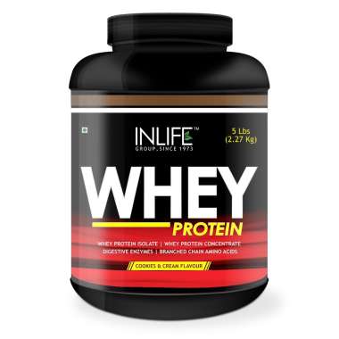 INLIFE WHEY PROTEIN POWDER COOKIES & CREAM