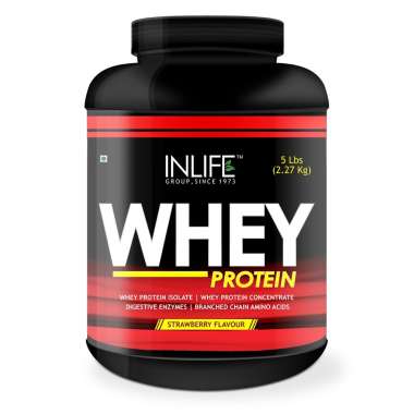 INLIFE WHEY PROTEIN POWDER STRAWBERRY