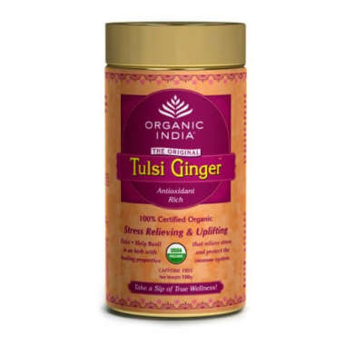 ORGANIC INDIA TULSI GINGER TEA TIN