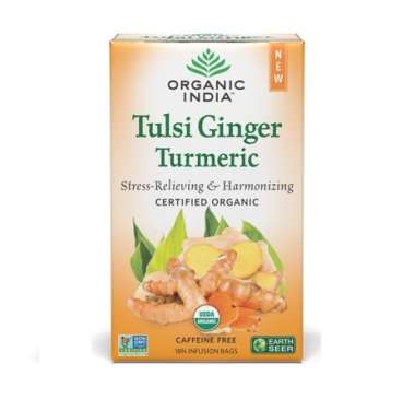 ORGANIC INDIA TULSI GINGER TURMERIC TEA