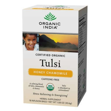 ORGANIC INDIA TULSI HONEY CHAMOMILE TEA