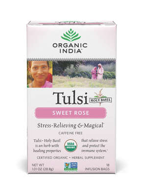 ORGANIC INDIA TULSI SWEET ROSE TEA